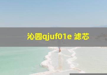 沁园qjuf01e 滤芯